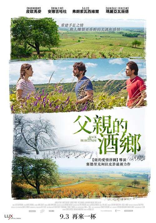 父親的酒鄉_Back To Burgundy_電影海報