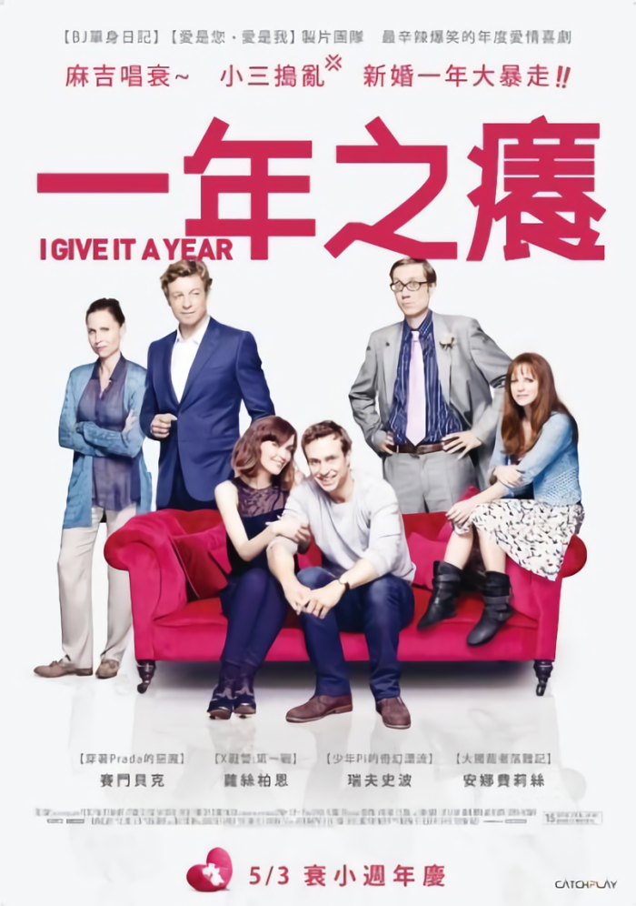 一年之癢_I Give It a Year_電影海報