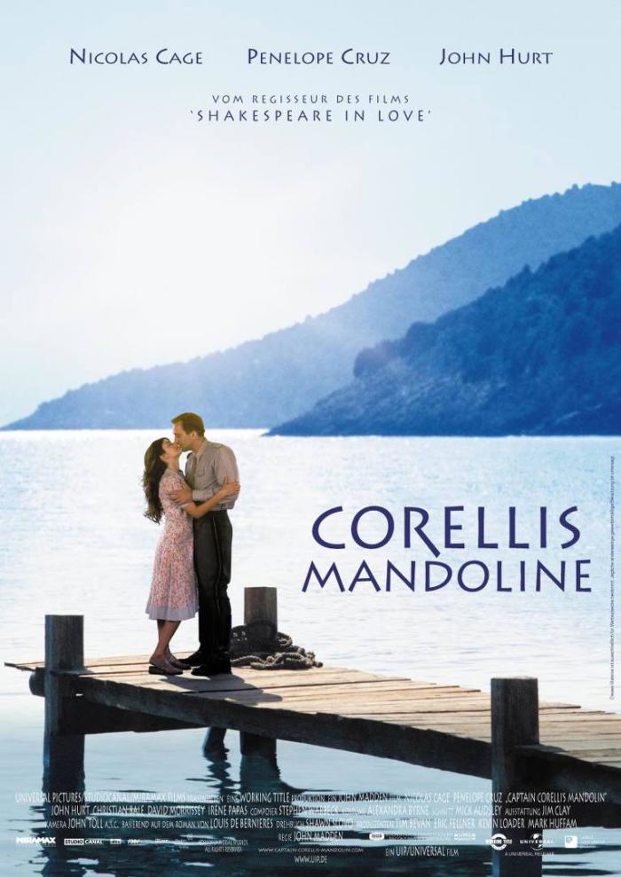 戰地情人_Captain Corelli's Mandolin_電影海報