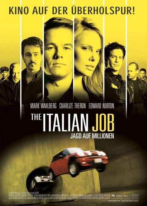 偷天換日_Italian Job_電影海報