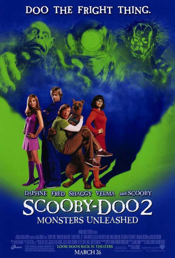 史酷比2:怪獸偷跑_Scooby-Doo 2: Monsters Unleashed_電影海報