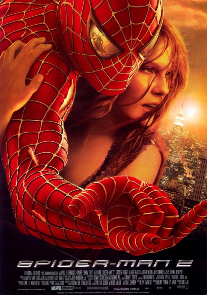 蜘蛛人2_Spider-Man II_電影海報