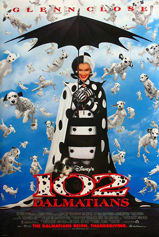 102真狗_102 Dalmatians_電影海報
