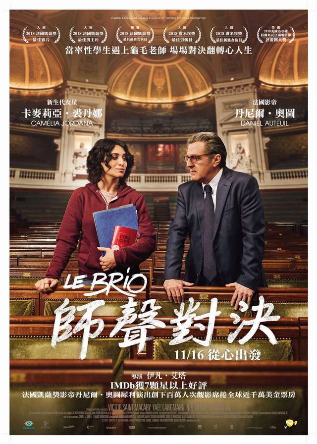 師聲對決_Le brio_電影海報