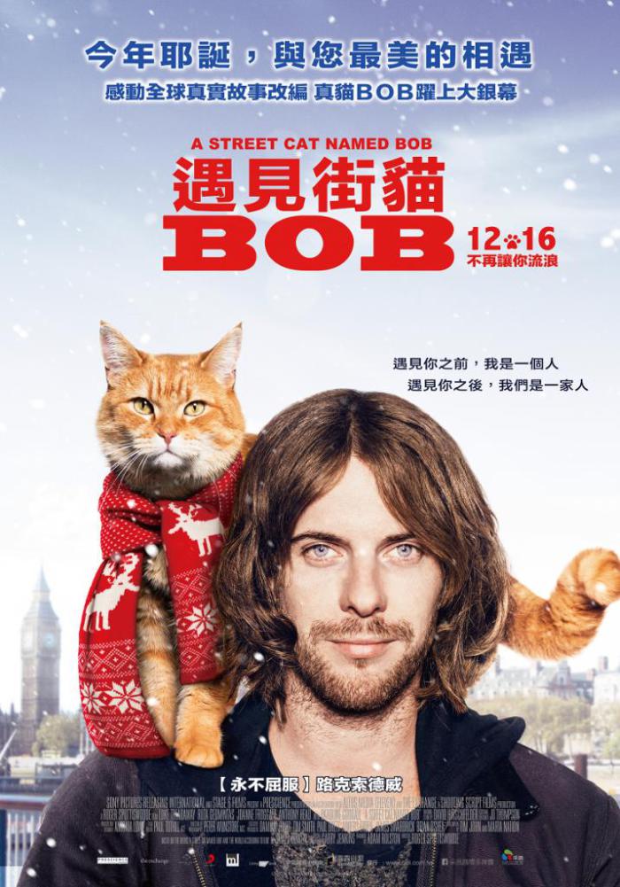 遇見街貓BOB_A Street Cat Named Bob_電影海報