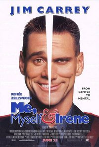 一個頭兩個大_Me, Myself & Irene_電影海報