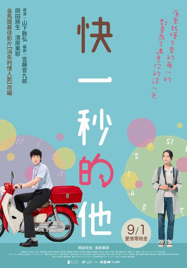 快一秒的他_One Second Ahead, One Second Behind_電影海報