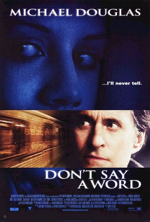 沉默生機_Don't  Say a Word_電影海報