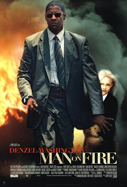 火線救援_Man on Fire_電影海報