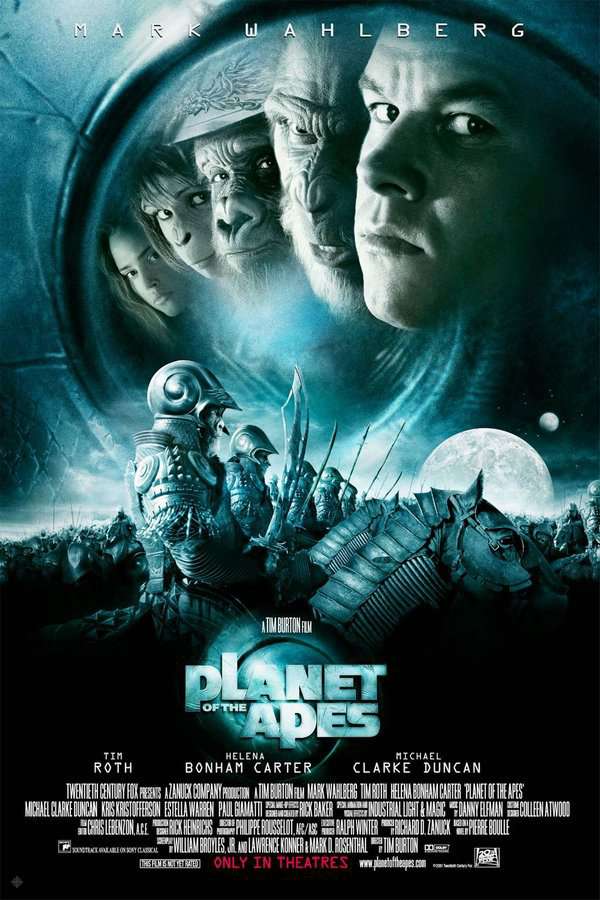 決戰猩球_Planet of The Apes (2001)_電影海報